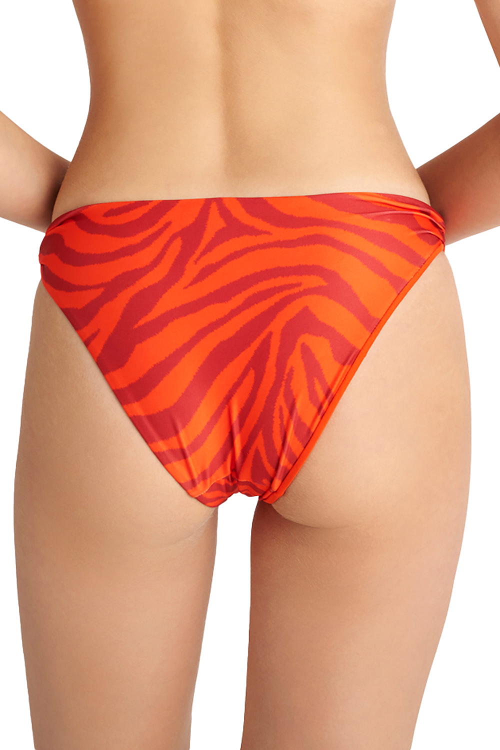 Blu4u γυναικείο μαγιό bikini σλιπ "Red Zebra"-25365382-07