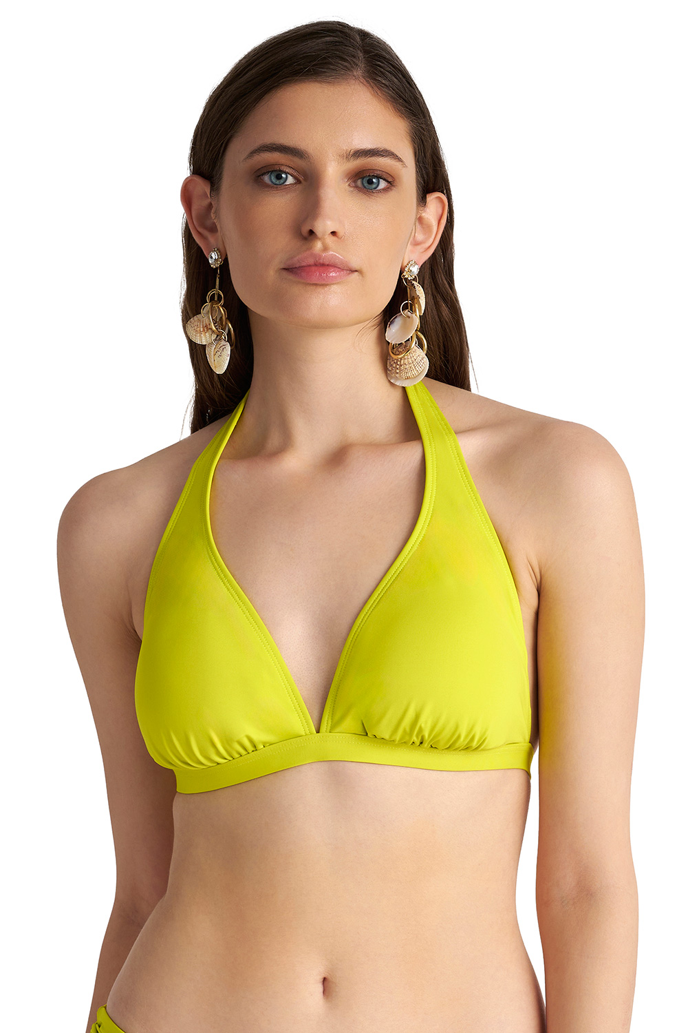 Blu4u γυναικείο μαγιό bikini top δετό τρίγωνο ''Solids'' (Cup D)-24366082D