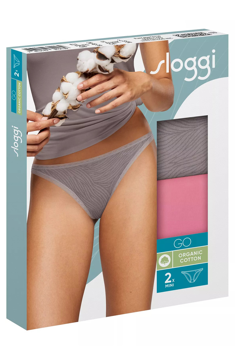 Sloggi Γυναικεία εσώρουχα Go H Mini (2 τμχ.)-10207366-M013