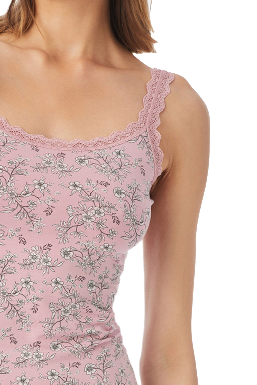 Minerva γυναικείο top με δαντέλα Fimelle Elegance Top-81841-78