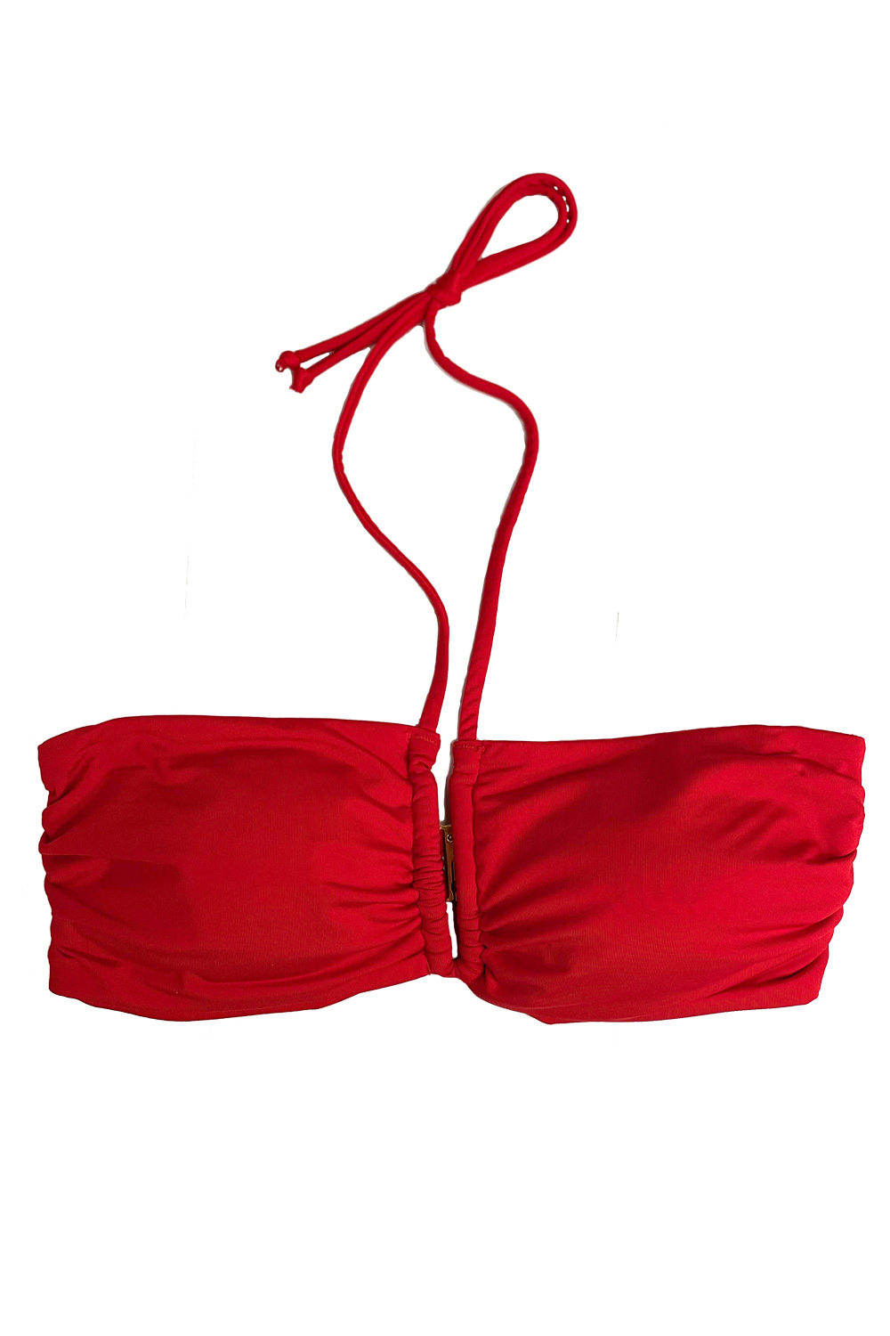 Blu4u γυναικείο μαγιό bikini top strapless με σούρα και επένδυση 'Fashion Solids'-23366095-07
