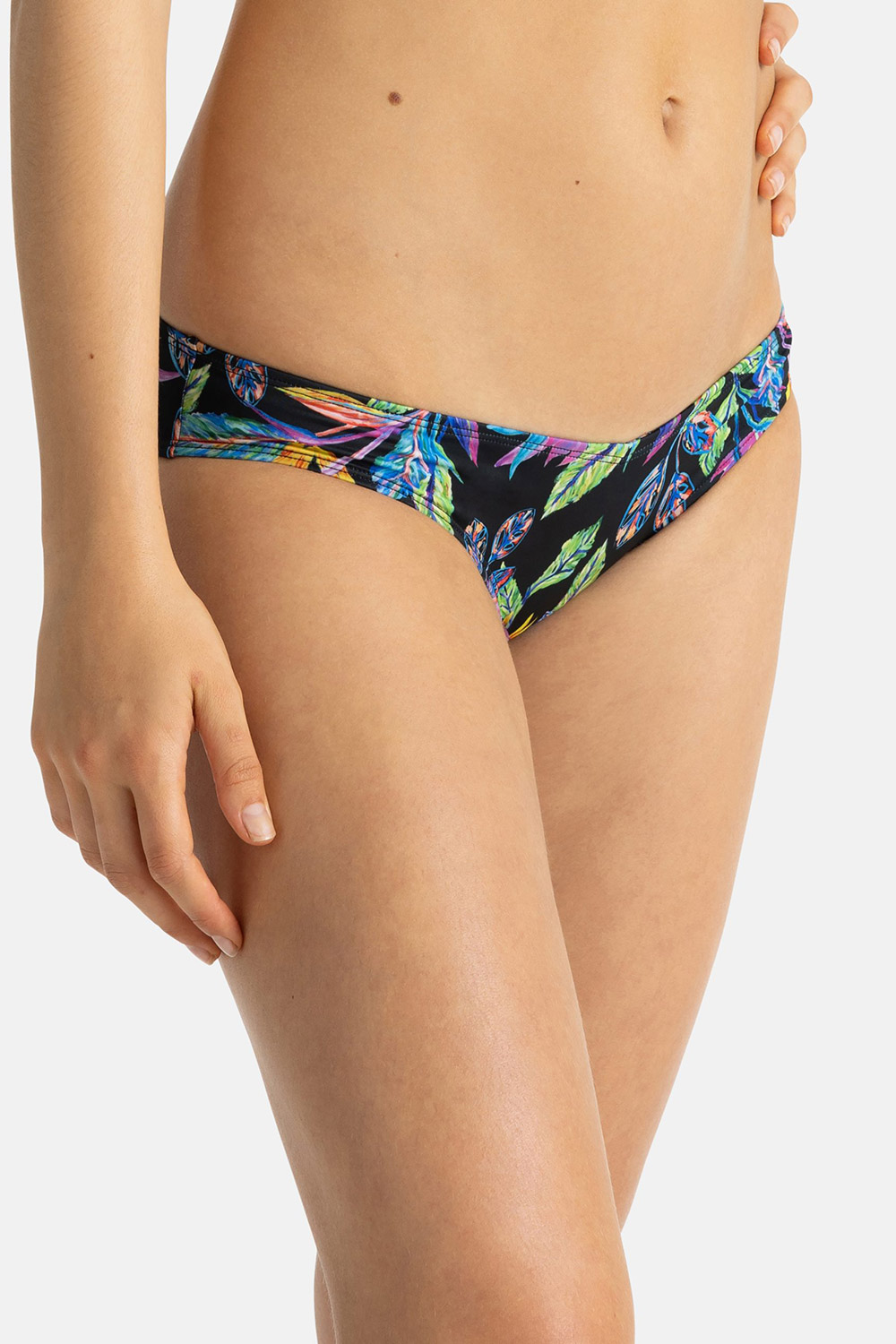 Dorina Eco Γυναικείο μαγιό Bikini Bottom Brief με V κόψιμο μπροστά-FXBF0028MI010-BK0072