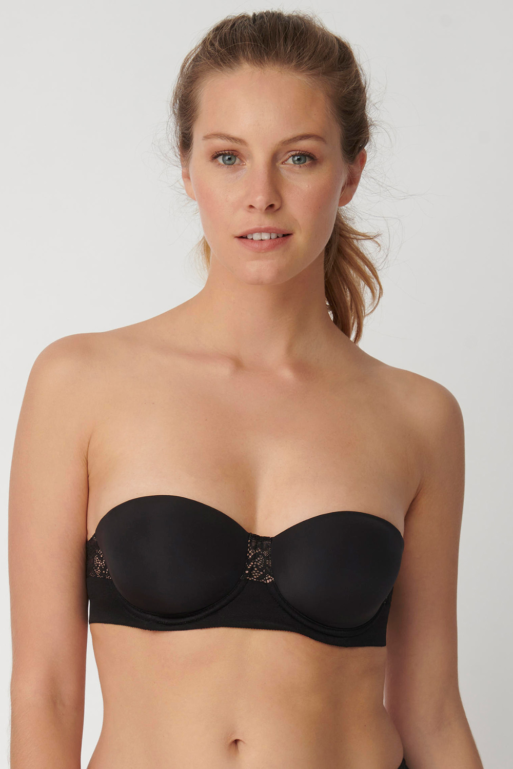 Triumph Triumph γυναικείο strapless σουτιέν με σταθερή εφαρμογή και αποσπόμενες τιράντες Vivid Spotlight WDP (C,D,E,F Cup)-10210631 - 3