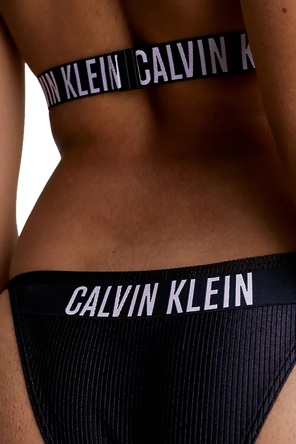 Calvin Klein Γυναικείο μαγιό δετό Bikini bottom Intense Power-KW0KW01985-BEH