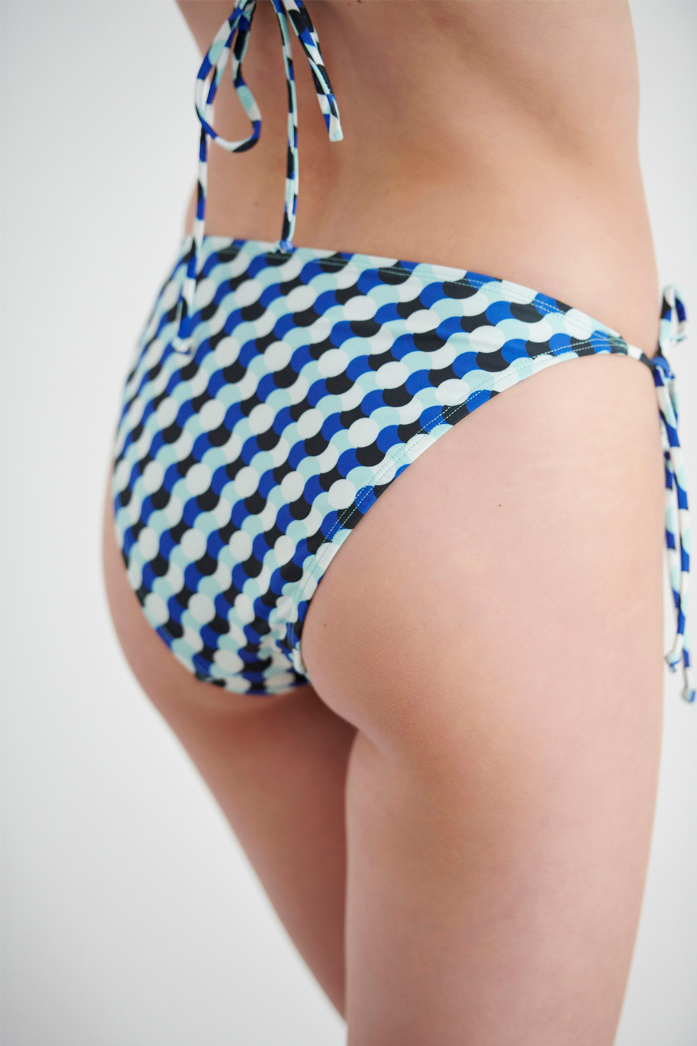 Blu4u γυναικείο μαγιό bikini σλιπ με δέσιμο στο πλάι 'Deco Dots'-23365053-04