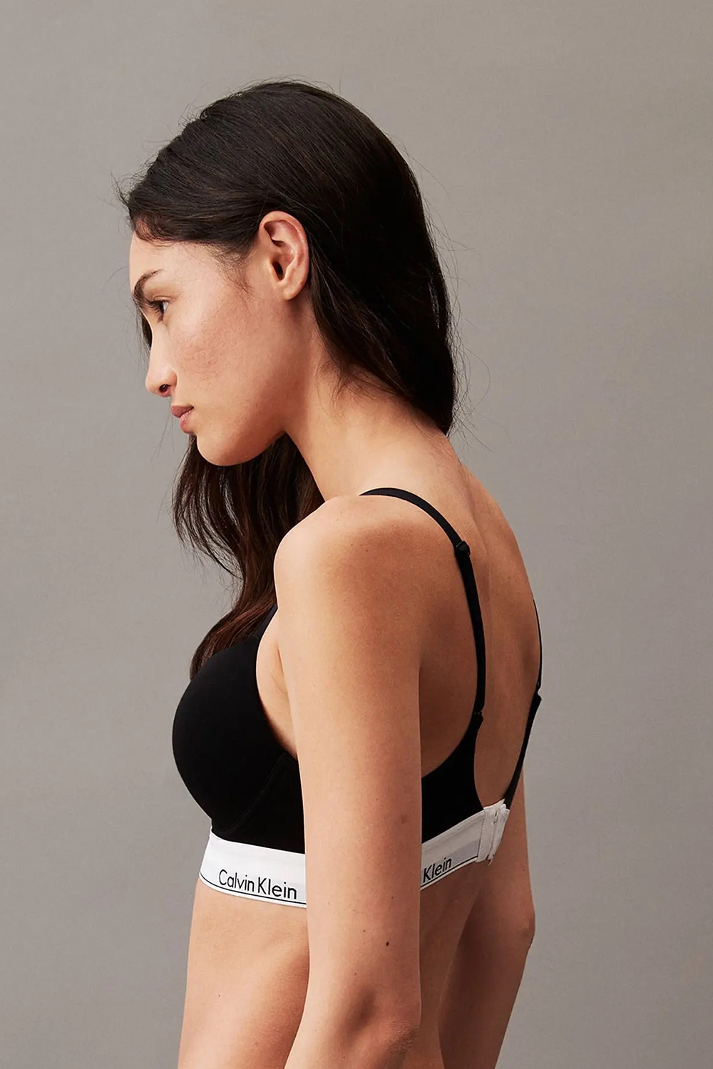 Calvin Klein Calvin Klein γυναικείο push-up σουτιέν με βαθύ ντεκολτέ Plunge Push Up (Cup B)-QF7623E-UB1 - 4