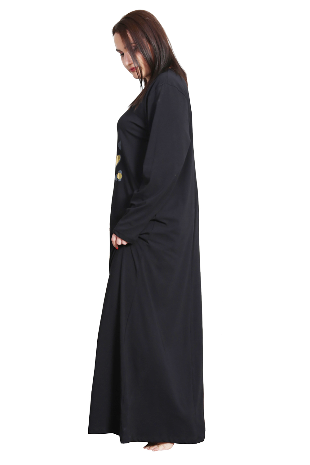 Vienetta Γυναικείο καφτάνι ''Animals are lovely'' Plus Size (1XL-3XL)-004278