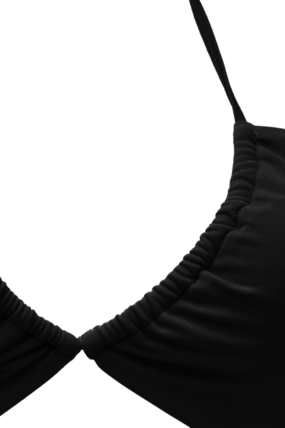 Bluepoint γυναικείο μαγιό bikini top μονόχρωμο με σούρα-23066092
