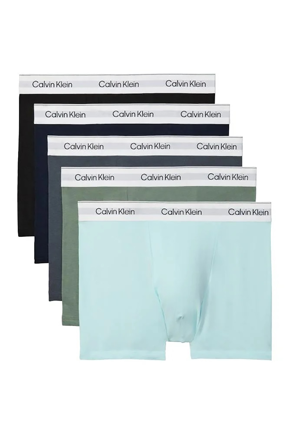 Calvin Klein ανδρικά μποξεράκια Icon Cotton Stretch (Συσκ. 5 τεμαχίων)-LV00NB4437-40A