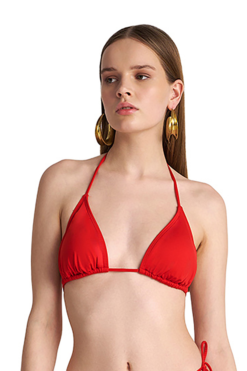 Blu4u γυναικείο μαγιό bikini top τριγωνάκι δετό μονόχρωμο ''Solids''-25366089