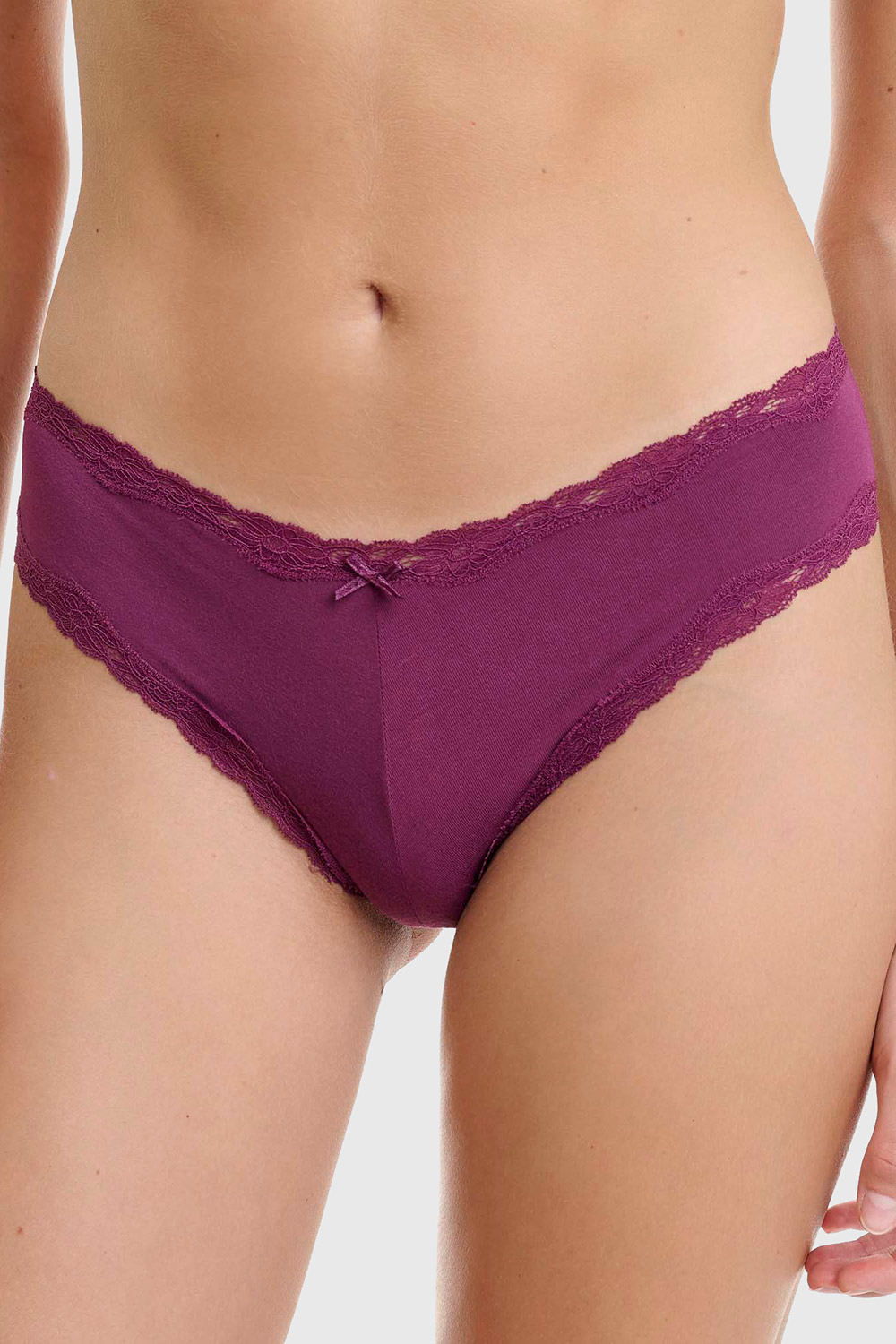 Walk Γυναικεία εσώρουχα Lace Brazilian από ύφασμα bamboo (Συσκ. 2 τεμαχίων)-W2014-1039