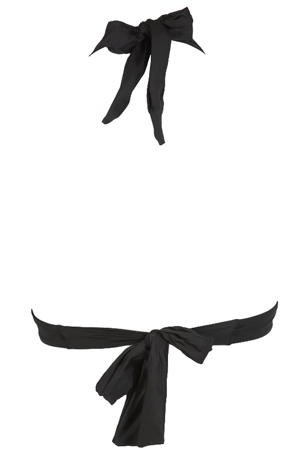 Bluepoint bikini τρίγωνο top με δέσιμο στο λαιμό Push Up - 2106694