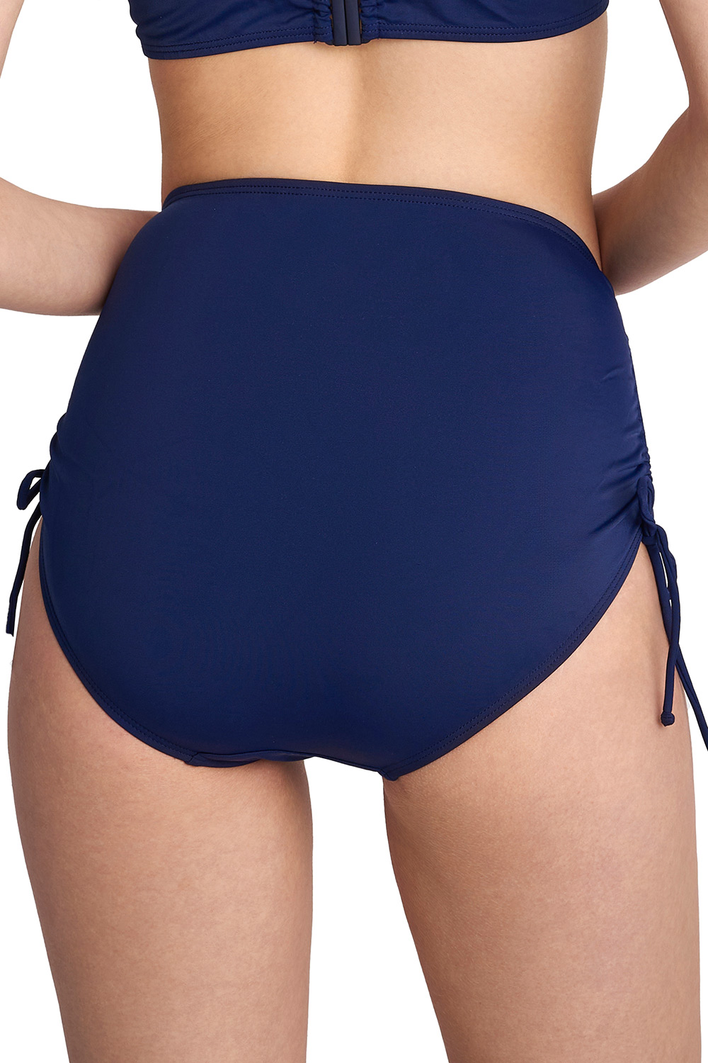 Blu4u γυναικείο μαγιό bikini σλιπ με maxi κάλυψη και σούρα στο πλάϊ ''Classic Solids''-24365092