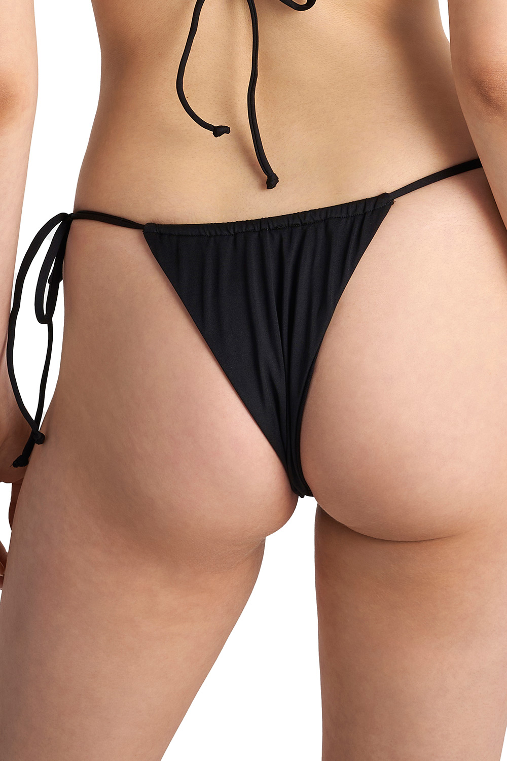 Blu4u γυναικείο μαγιό bikini σλιπ brazilian δετό με σούρες ''Fashion Solids''-24365081-02