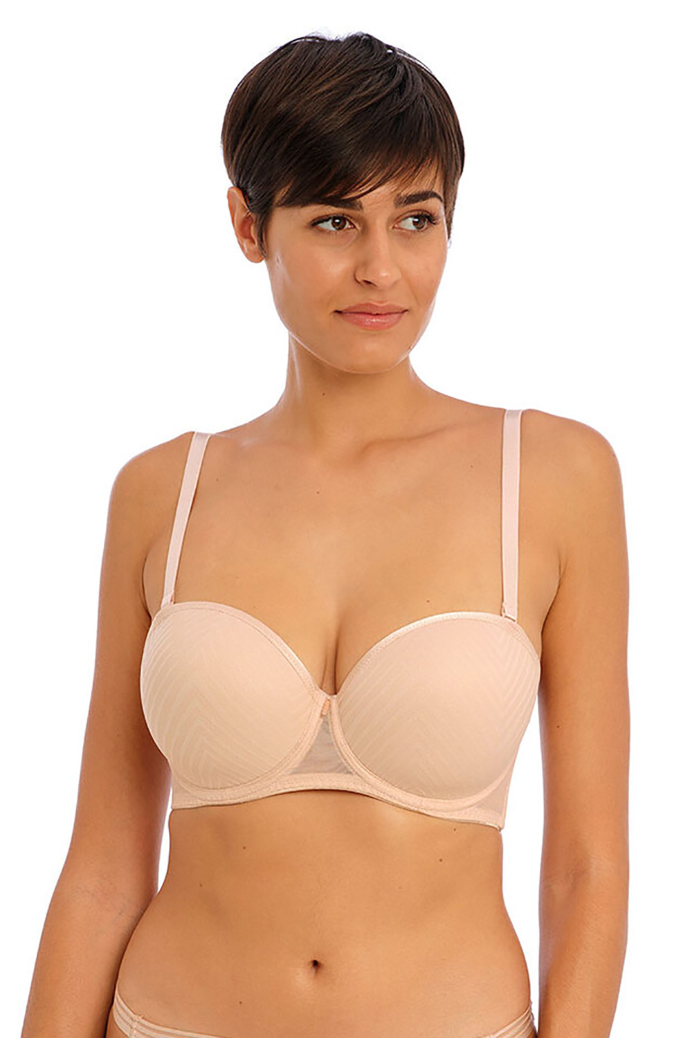 Freya γυναικείο strapless πολυμορφικό σουτιέν με μπανέλα ''Tailored'' (E,F,G,H Cups)-AA401109-NAE