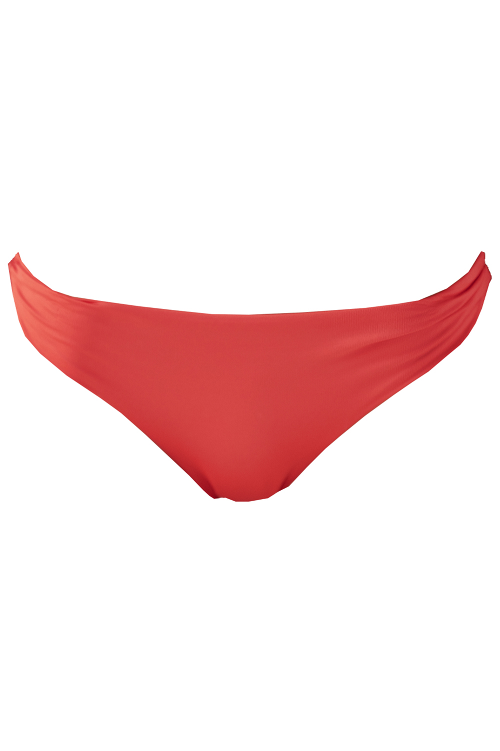 Blu4u γυναικείο μαγιό bikini σλιπ "Solids" κανονικής κάλυψης με ήπια σούρα στα πλαϊνά-24365091