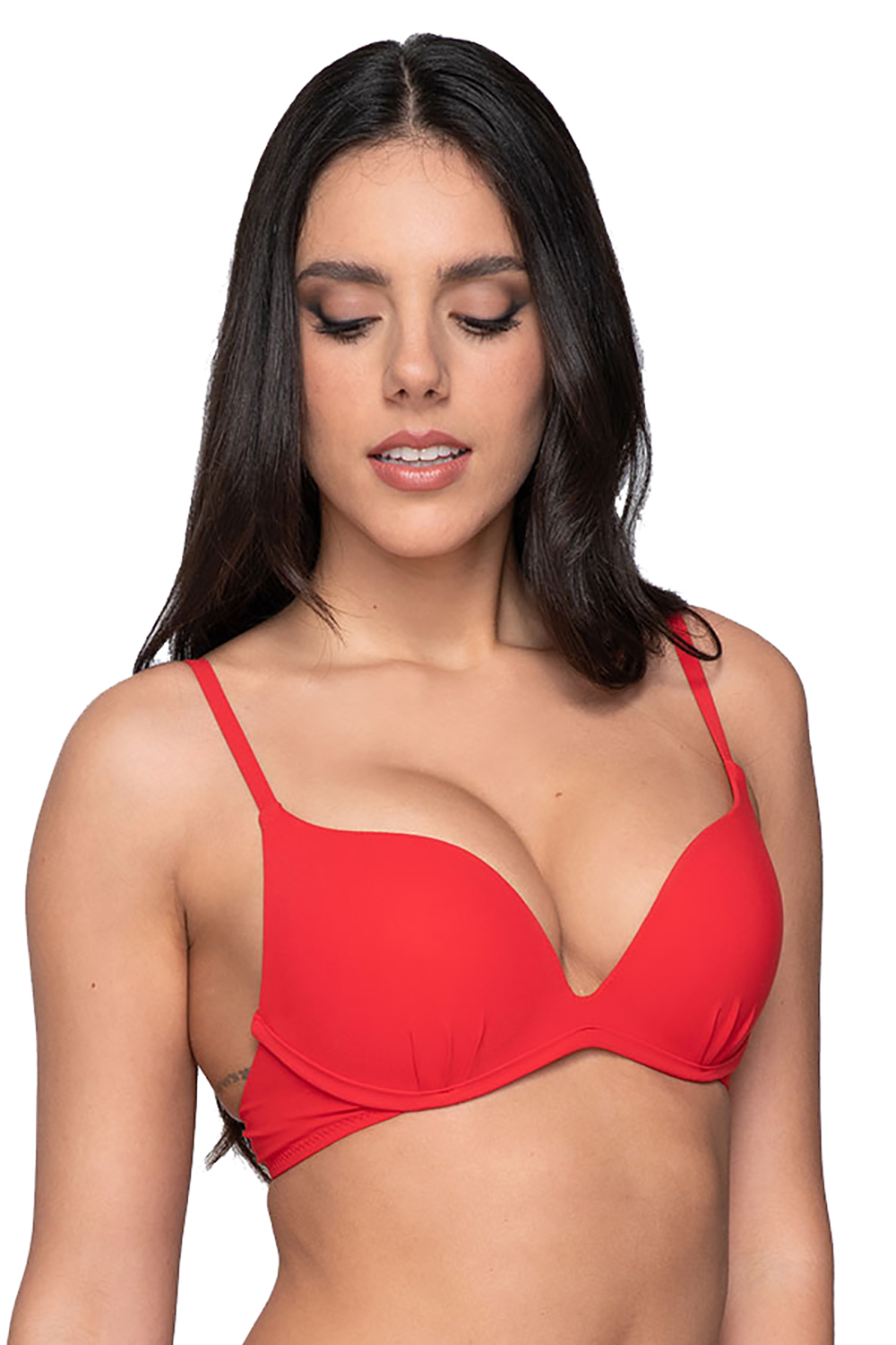 Luna bikini top "Blue Sense" push up (B Cup) - 91939
