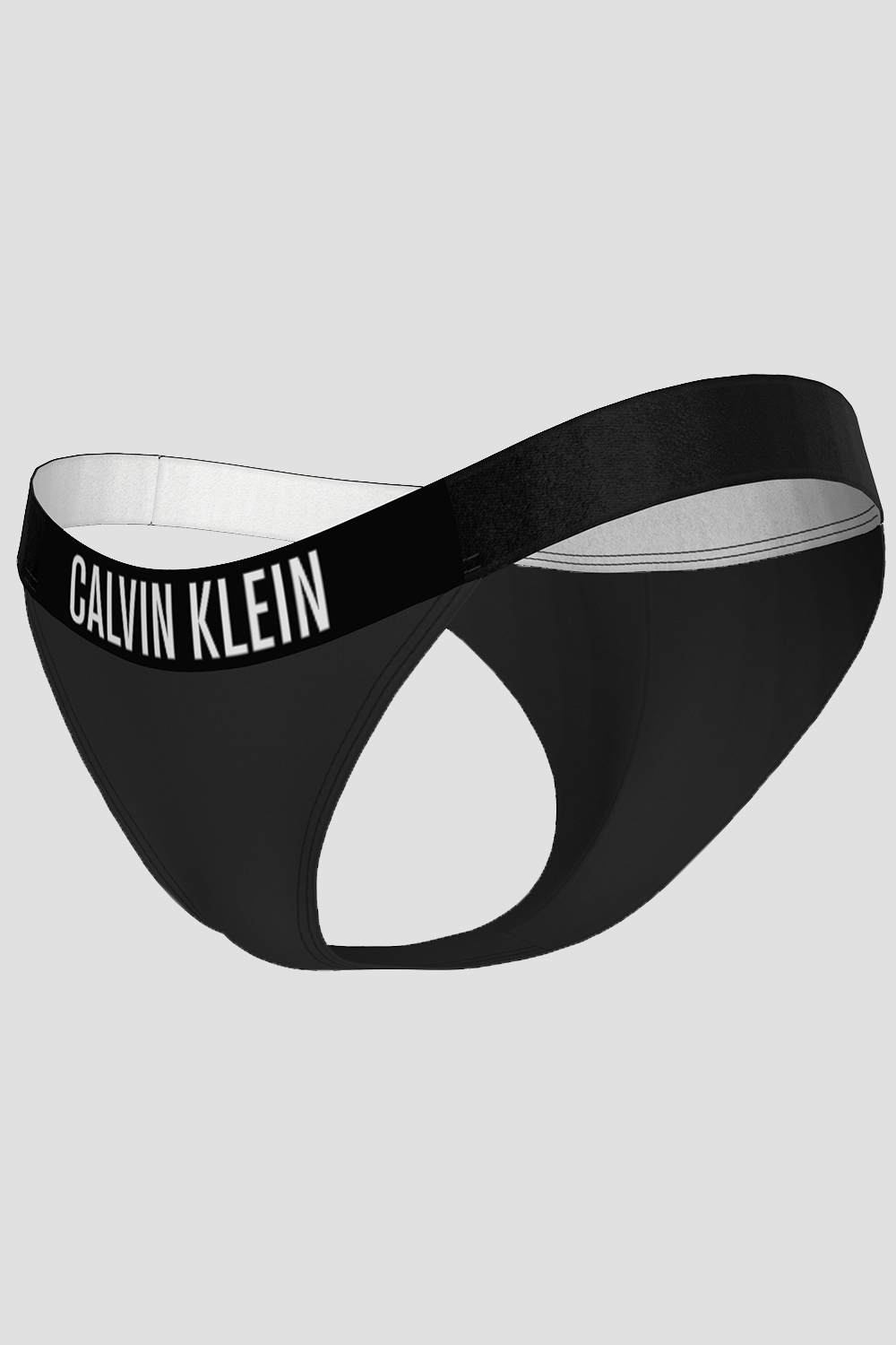 Calvin Klein Γυναικείο Bikini Bottom Brazilian με λάστιχο στη μέση-KW0KW02857-BEH